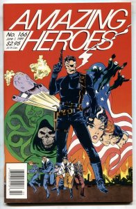 AMAZING HEROES #166 1989 - comics - Nick Fury