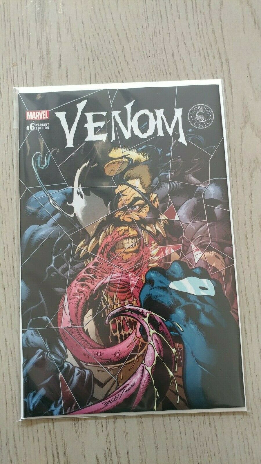 NM Venom Scorpion Comics Variant #6