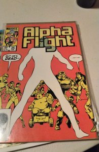 Alpha Flight #25 Direct Edition (1985) Alpha Flight