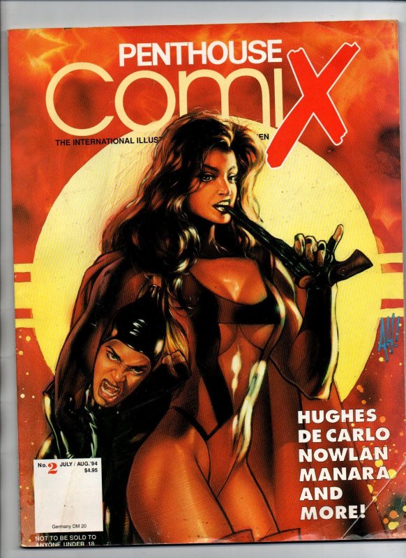 Penthouse Comix #2 - 1st Edition - Adam Hughes - 1994 - VF