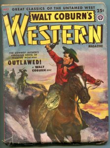 Walt Coburn's Western Pulp May 1950- Olmsted- Nafzinger FN-