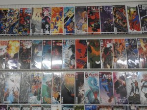 Huge Lot of 130+ Comics W/ Batman,  Aquaman, Worlds Finest Avg. VF Condition!