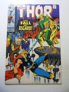 Thor #175 (1970) VG Condition centerfold detached at 1 staple