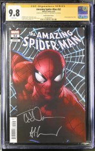 Amazing Spider-Man (2024) # 52 (CGC 9.8 SS) Signed Adi Granov * Todd Nauck * War
