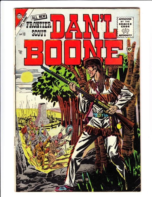 Daniel Boone, Frontier Scout #10 (Jan-56) VG/FN Mid-Grade Daniel Boone