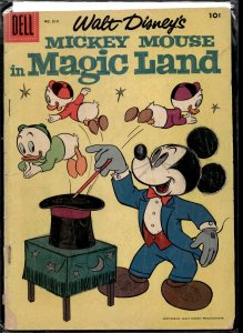 Four Color #819 (1957) Mickey Mouse