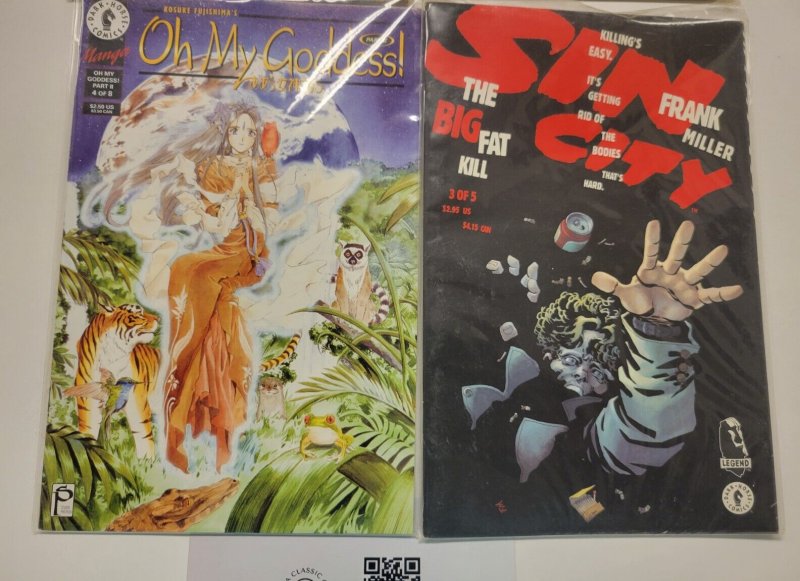 3 Dark Horse Comics RoboCop VS. Terminator #3 Sin City #3 Oh My Goddess 4 45 LP4