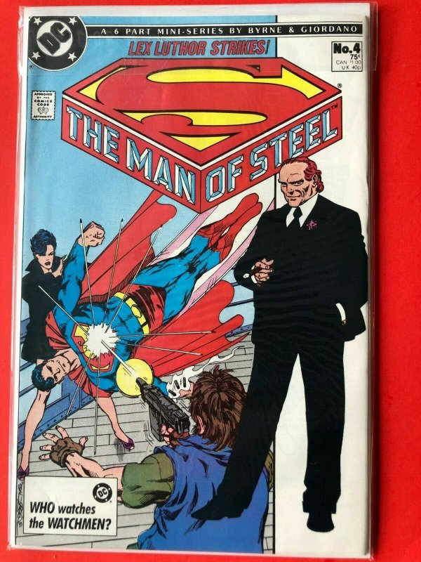 SUPERMAN THE MAN OF STEEL #4 1986 DC /  / HIGH QUALITY