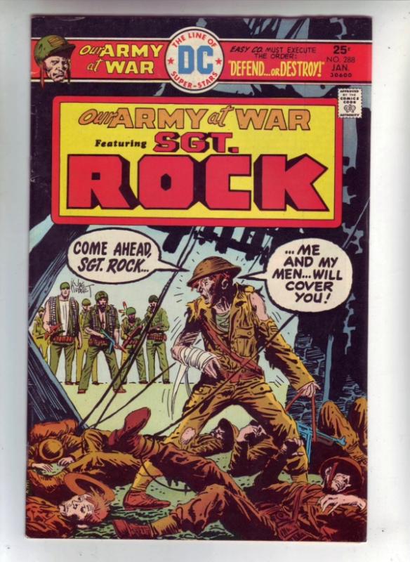 Our Army at War #288 (Jan-76) VF/NM- High-Grade Easy Company, Sgt. Rock