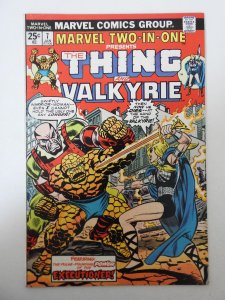 Marvel Two-in-One #7 (1975) FN Condition! MVS intact!