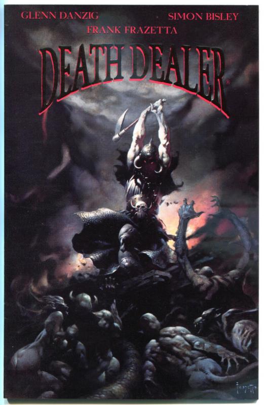 Frank Frazetta DEATH DEALER #1, VF+, Glenn Danzig, Simon Bisley, 1995