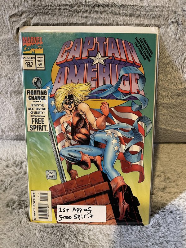 Captain America #431 (1994) First Appearance of Free Spirit