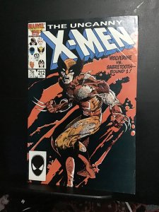 The Uncanny X-Men #212 (1986) Round one will be in VS. sabertooth Richmond CERT!