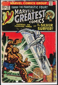 Marvel's Greatest Comics #42 (1973) Fantastic Four