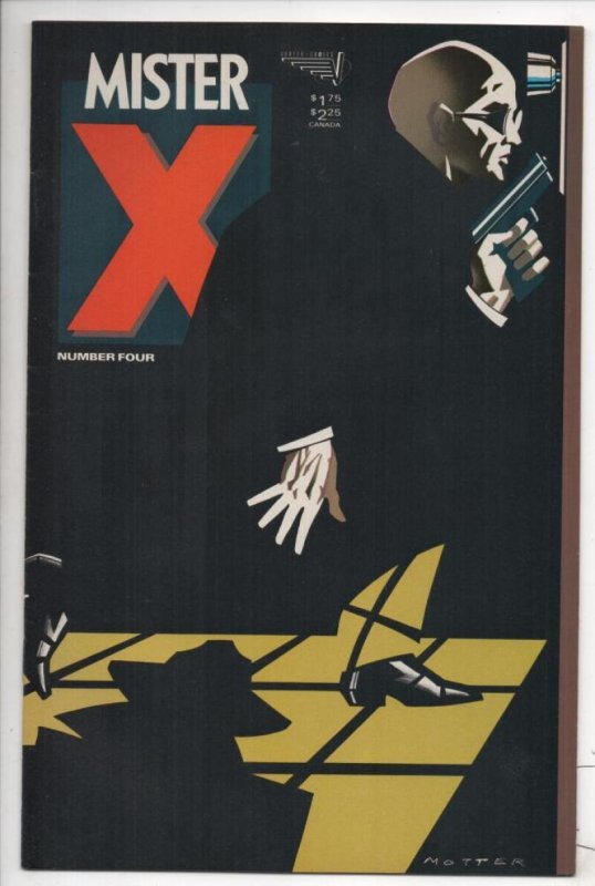 MISTER X #4, VF, 1984 1985, 1st, Vortex, Hernandez bros, more in store