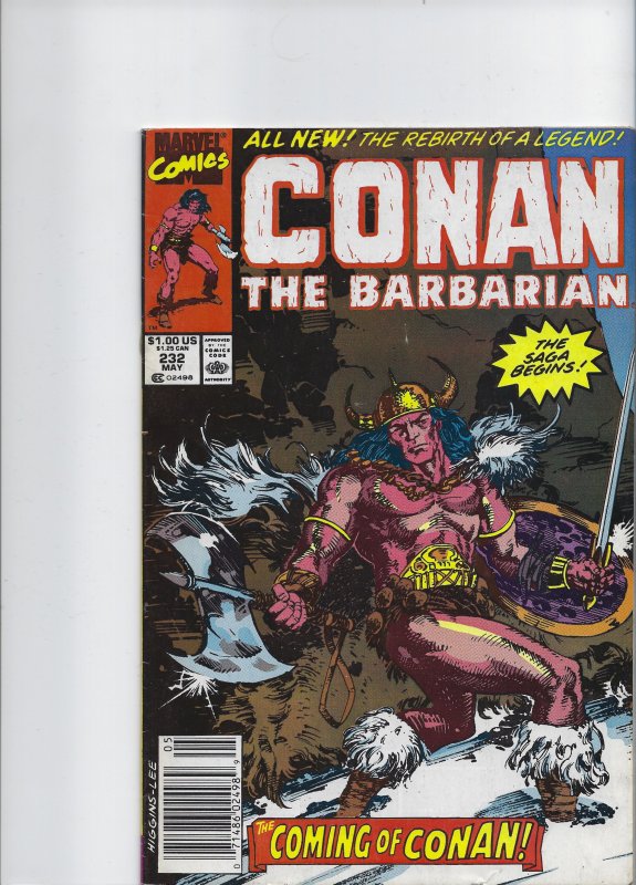Conan the Barbarian #247, 232, 234, 223  (1991)