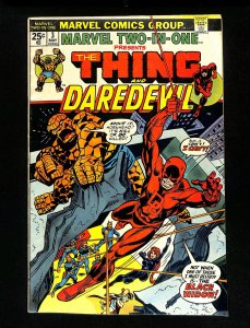 Marvel Two-In-One #3 Daredevil Thing!