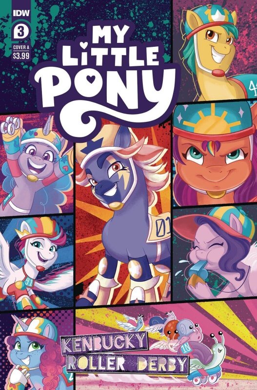 My Little Pony Kentucky Roller Derby #3 Comic Book 2024 - IDW