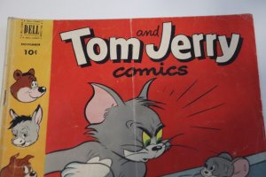 Tom and Jerry Golden Age Dell #100 Comic Book 