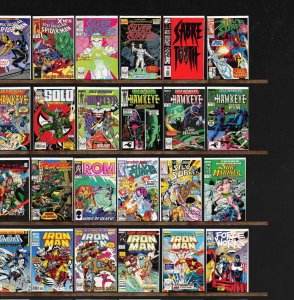 Huge Lot 150+ Comics with Silver Surfer, The Punisher, Solo Avengers & More!
