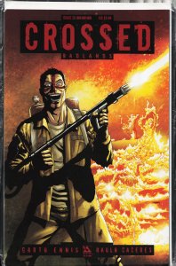 Crossed Badlands #25 Burn Baby Burn Variant Cover by Jacen Burrows (2013)