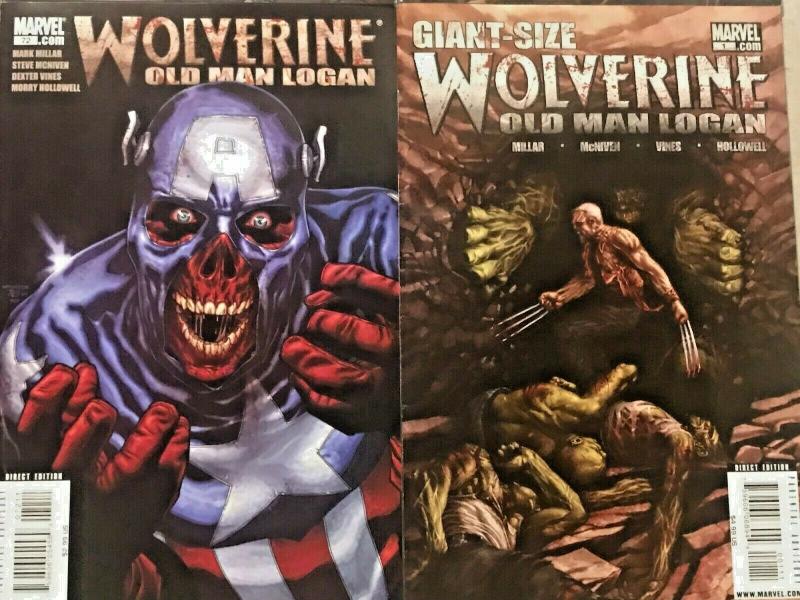 WOLVERINE#66-72 VF/NM LOT 2008 'OLD MAN LOGAN'  MARVEL COMICS