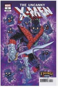 UNCANNY X-MEN #5 MARVEL 2024 JAVIER GARRON THE THING VARIANT NM