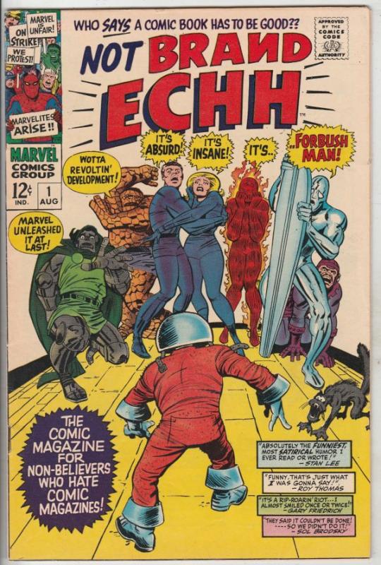 Not Brand Echh #1 (Aug-67) VF High-Grade Fantastic Four, Captain America, Nam...