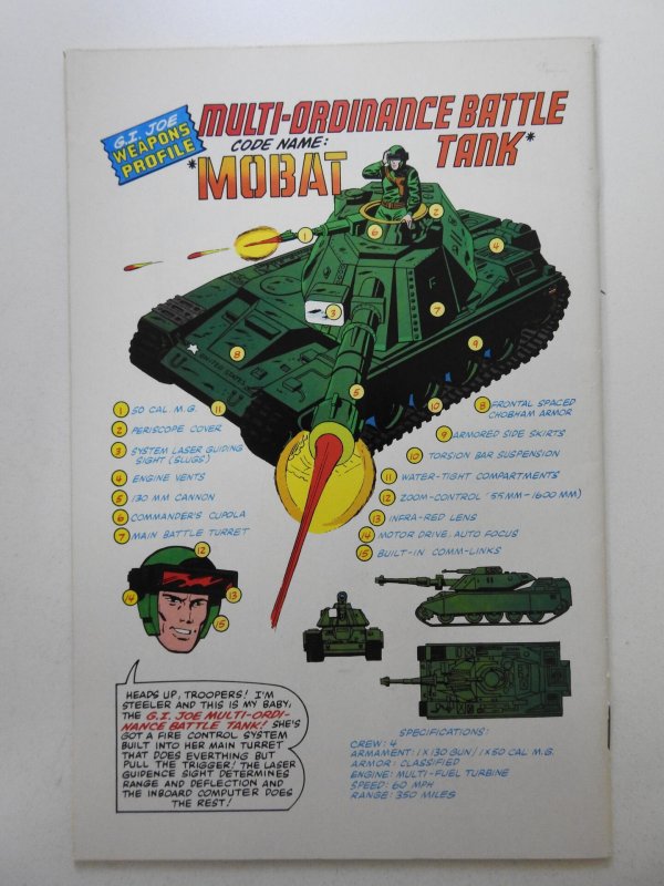 G.I. Joe: A Real American Hero #1 (1982) Beautiful VF- Condition!!
