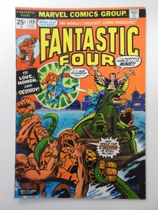 Fantastic Four #149  (1974) Solid VG/Fine Condition! MVS Intact!