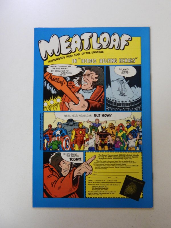 The Spectacular Spider-Man #132 Direct Edition (1987) VF condition