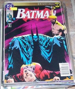 Batman #493 (May 1993, DC) khightfall pt 3 Szazs bruce wayne