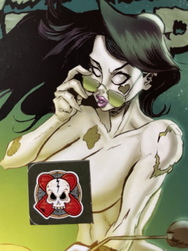 ZOMBIE TRAMP #52 LETS RIDE MENDOZA RISQUE EXCLUSIVE LTD 1500 NM+