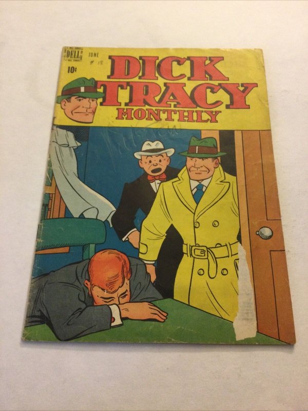 Dick Tracy Monthly 18 Gd Good 2.0 Dell Comics