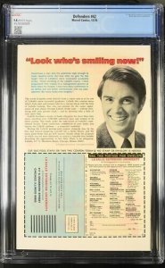 Defenders #42 1976 Marvel Comics CGC 9.8 White Pages 009