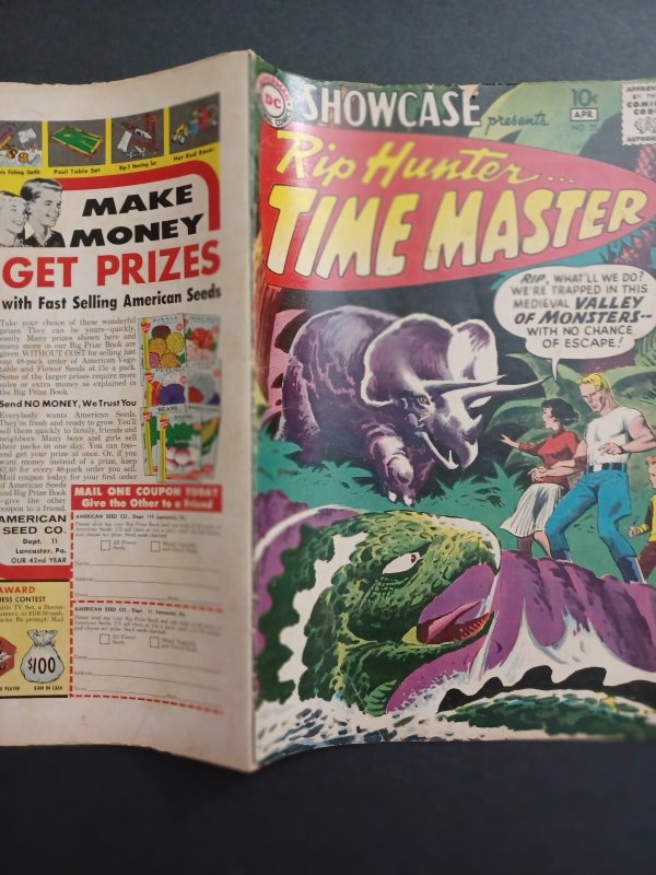 Showcase Presents #25 - 3rd app Rip Hunter - 1960 - (-VG)