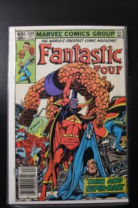 Fantastic Four #249 Newsstand Edition (1982)