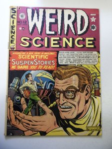 Weird Science #12 GD/VG Condition hole punch through book