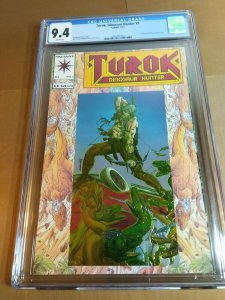 Turok Dinosaur Hunter 1 CGC Universal Grade 9.4 NM White Pages