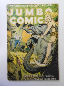 Jumbo Comics #79 (1945) FR Condition Cover and centerfold detached