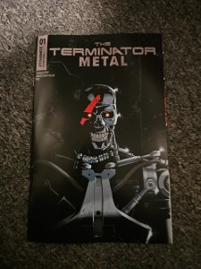?  TERMINATOR METAL #1 CVR A DECLAN SHALVEY  NM