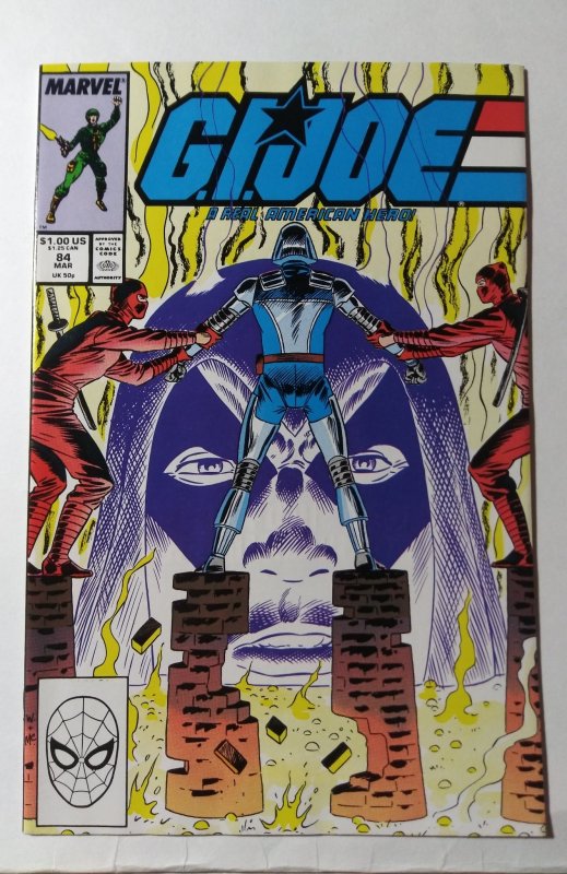 G.I. Joe: A Real American Hero #84 >>> SEE MORE w $4.99 UNLIMITED SHIPPING!!!