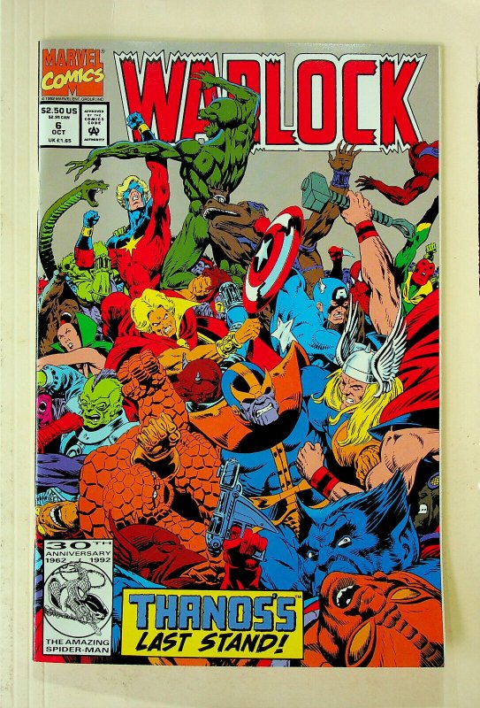 Warlock #6 (Oct 1992, Marvel) - Near Mint