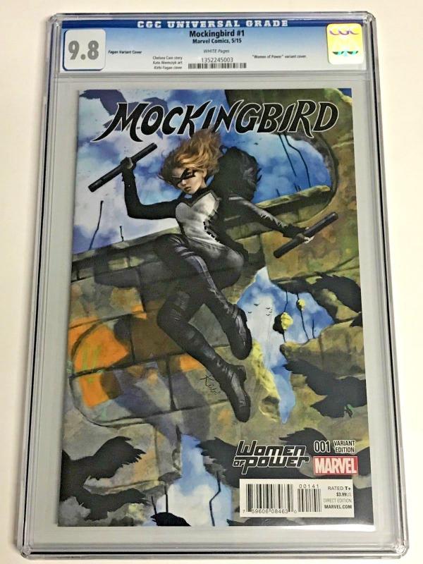 MOCKINGBIRD#1 CGC 9.8 WOMEN OF POWER VARIANT 2015 MARVEL COMICS  