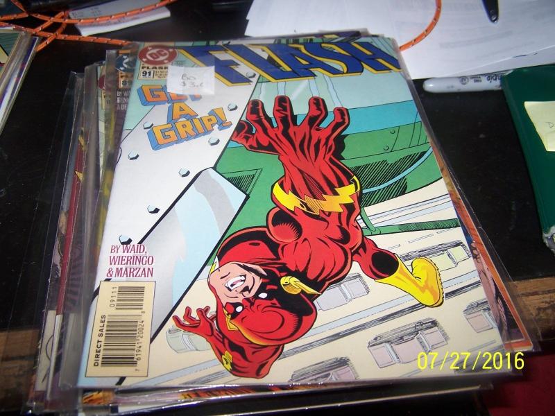 Flash comic # 91 (Jun 1994, DC)waly west HOT tv show +pre new 52 + 