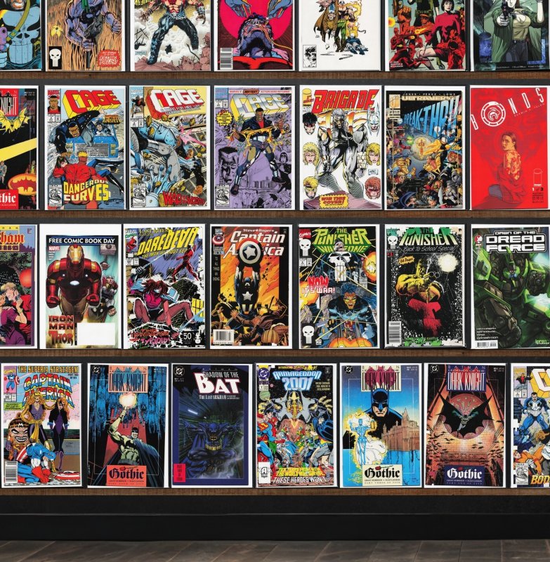 Huge Lot 140+ Comics with Captain America, Aquaman, The Punisher & More!