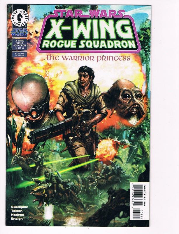 Star Wars X-Wing Rogue Squadron Warrior Princess # 2 Dark Horse Comic Books! S40