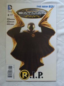 Batman Incorporated #8 (April 2013, DC) Death of Damian Wayne NM