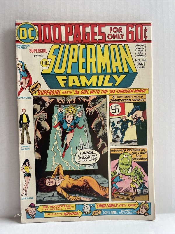 Superman Family #168 Low Grade DC 100 Page Super Spectacular