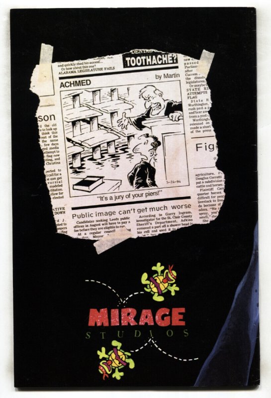 Teenage Mutant Ninja Turtles #16  1988 - Mirage  -VF - Comic Book